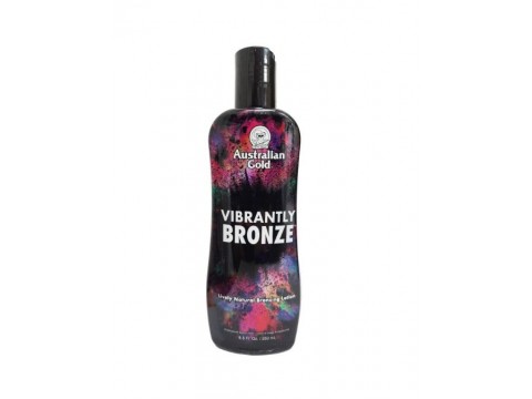 AUSTRALIAN GOLD VIBRANTLY BRONZE kremas deginimuisi soliariume 250 ml.